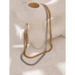 Double Curb Necklaces