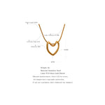 Looped Heart Necklaces