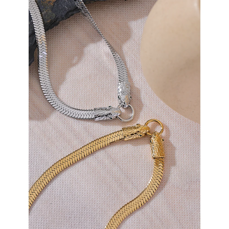 Serpent Torque Necklaces
