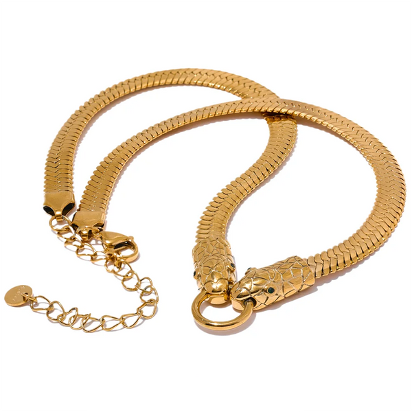 Serpent Torque Necklaces